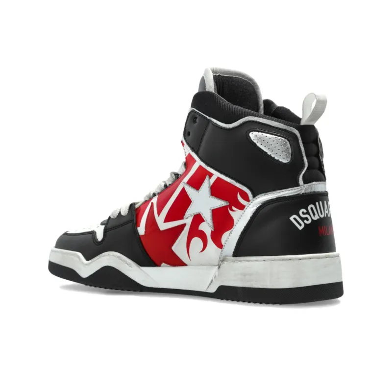 DSQUARED 2 Spiker Sneakers-4