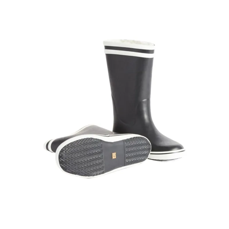 AIGLE MALOUINE FUR 2 Rain Boots Women's Black-3