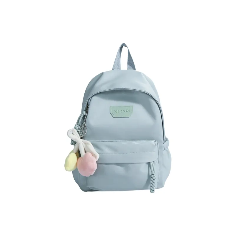 SURELAPTOP Nylon Fabric Backpack Unisex Multicolor-18