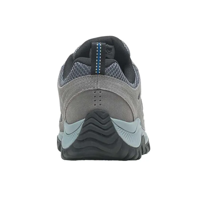 MERRELL Oakcreek Low Top Hiking Shoes Men's Gray Blue-4