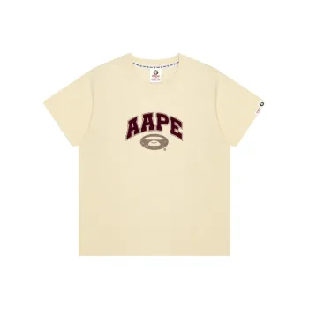 Aape Logo print T shirt