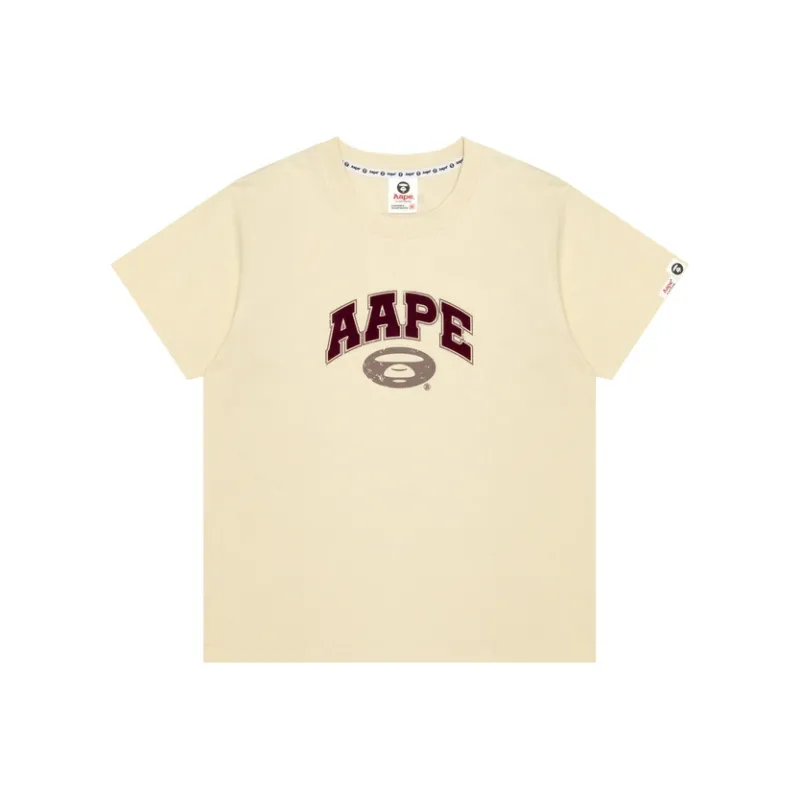 Aape Logo print T shirt-0