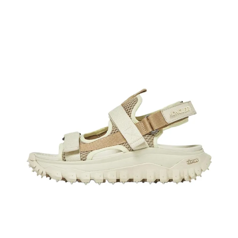 Moncler Trailgrip Vela Beach Sandals Women's Beige-0
