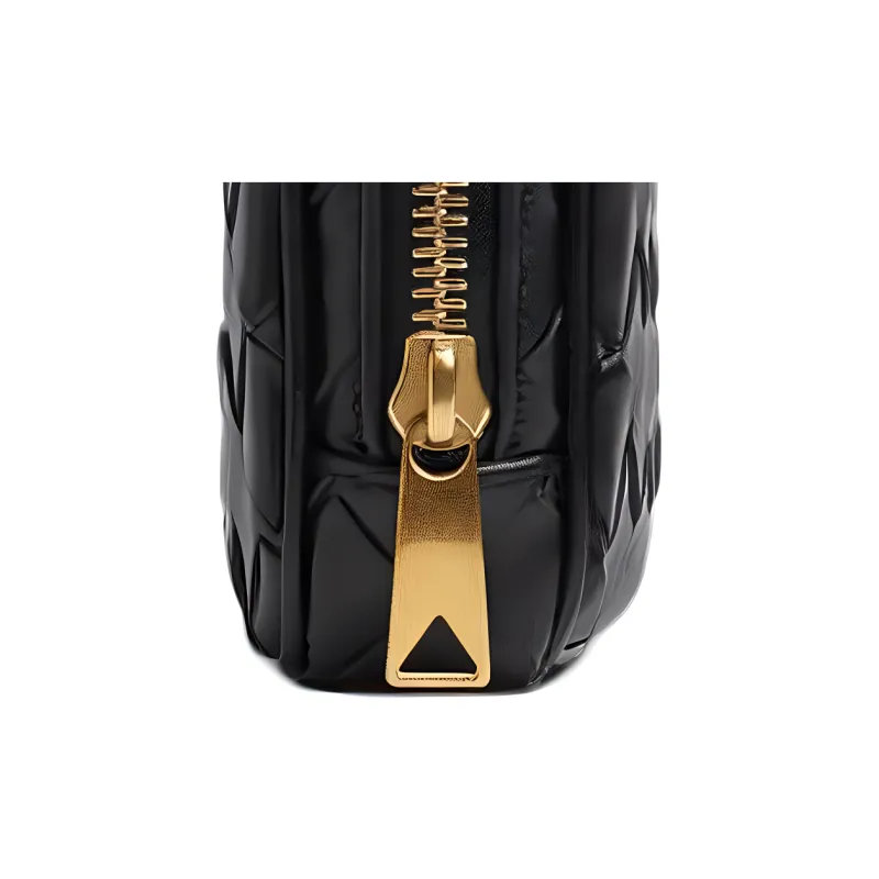 Bottega Veneta Teen Intrecciato Zippered Pouch-3
