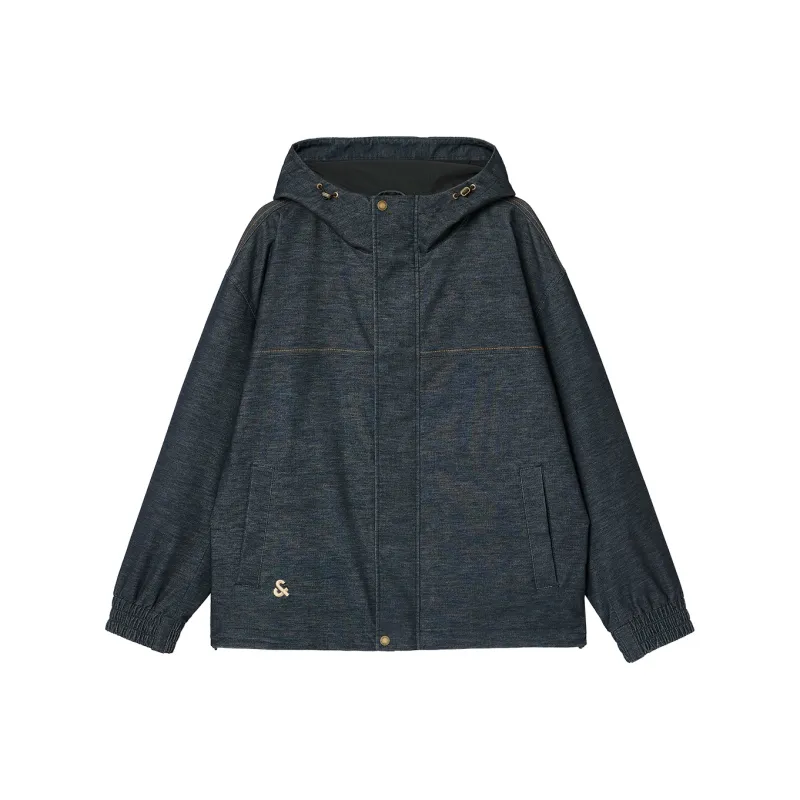 JACK JONES· Jackets Coats Men's E41 Dark Blue Denim-0