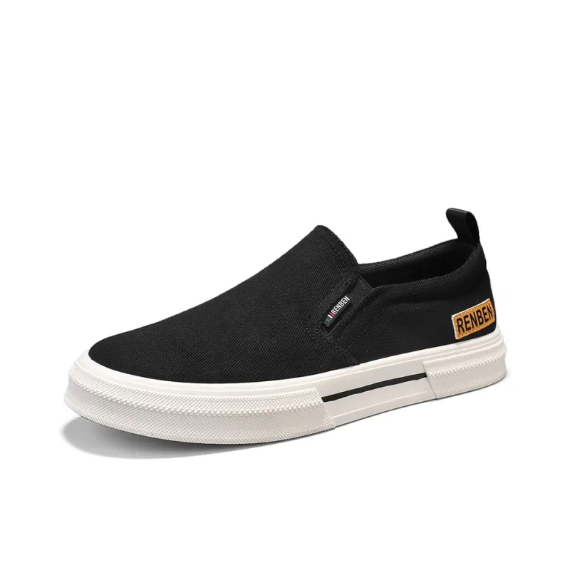 RENBEN Breathable And Lightweight Low Top Canvas Shoes Men's-2