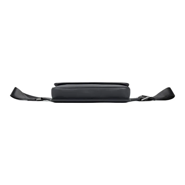 LARTIGENT Cow Leather Crossbody Bag Regular Men's Black-2