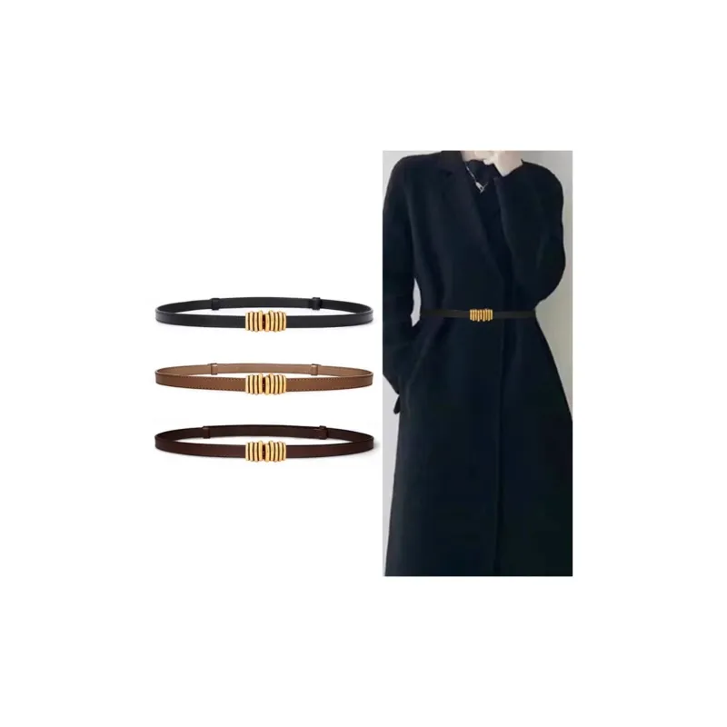 PALBAS PU Leather Belts Women's 1.5cm-2