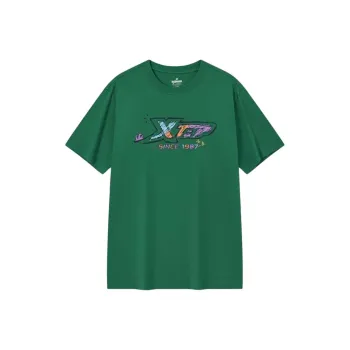 XTEP T Shirts Men Vine Green