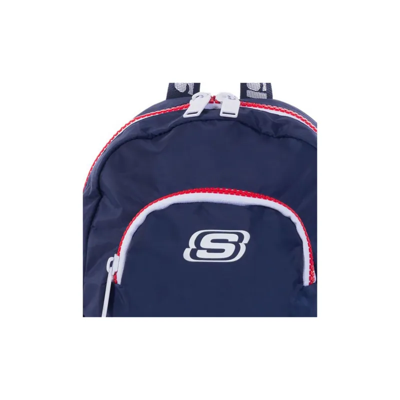 Skechers Polyester Backpack Mini Unisex Marine Blue-4
