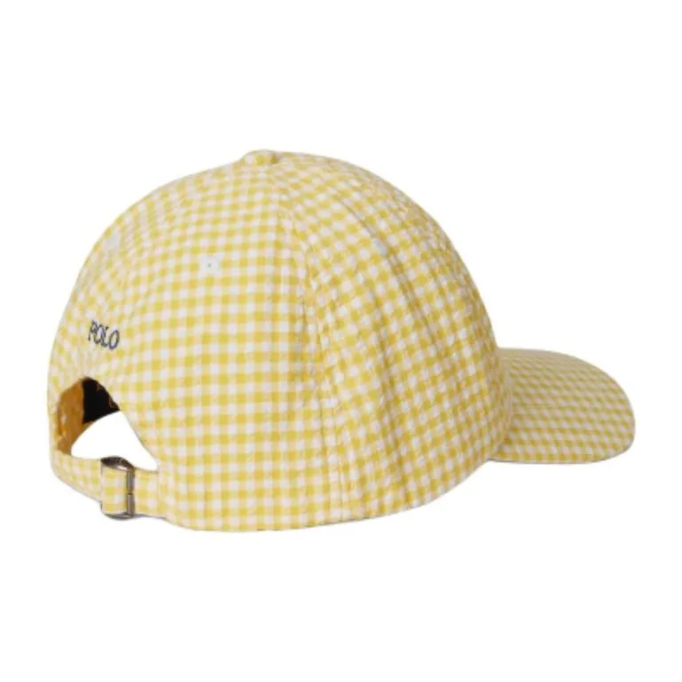 Polo Ralph Lauren Cotton Baseball Caps Kids' Yellow-1