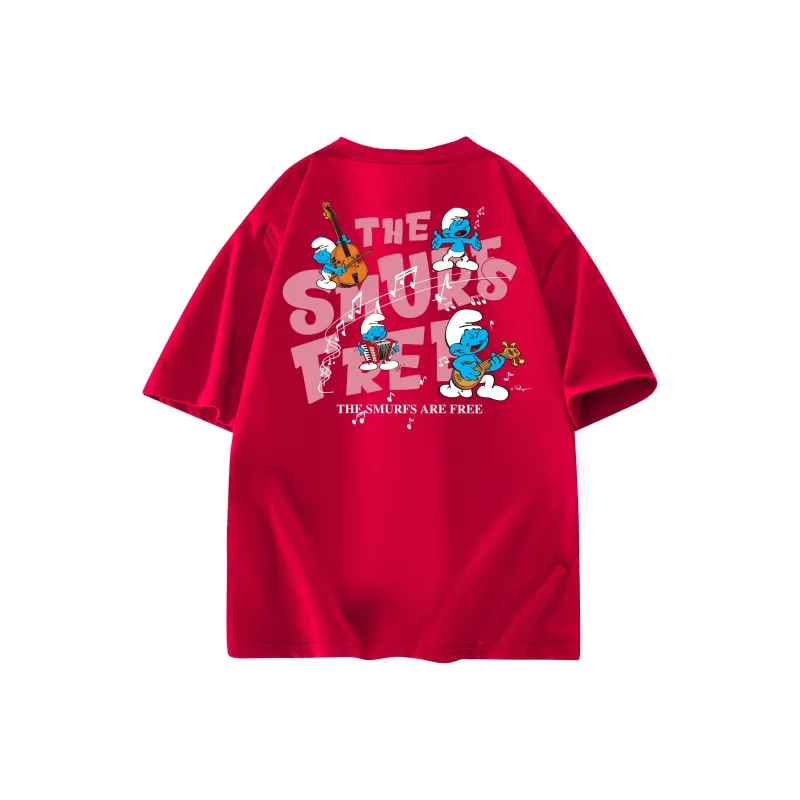 The Smurfs T Shirts Unisex-8