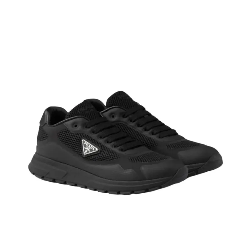 PRADA Prax 2.0 Low Top Casual Shoes Women's Black-2