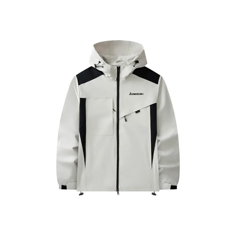 Kawasaki Waterproof And Windproof Windbreaker Jacket Unisex-27