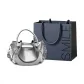 Silver+Shopping Bag