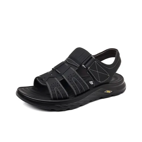 Studded Triple Strap Sandals
