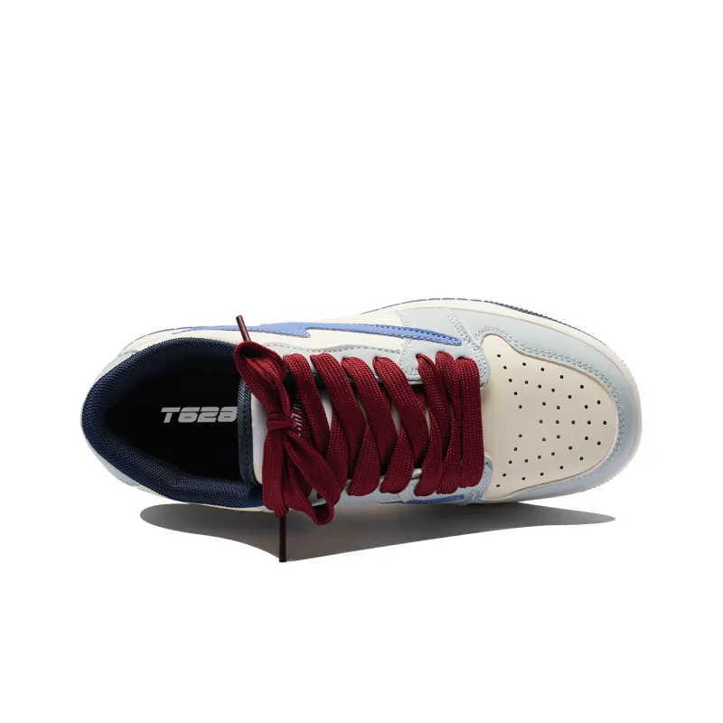 T628 Slip Resistant, Lightweight, And Breathable Low Top Skateboard Shoes Unisex-32