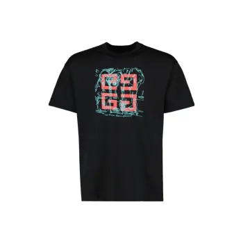 Givenchy Logo embroidered T shirt