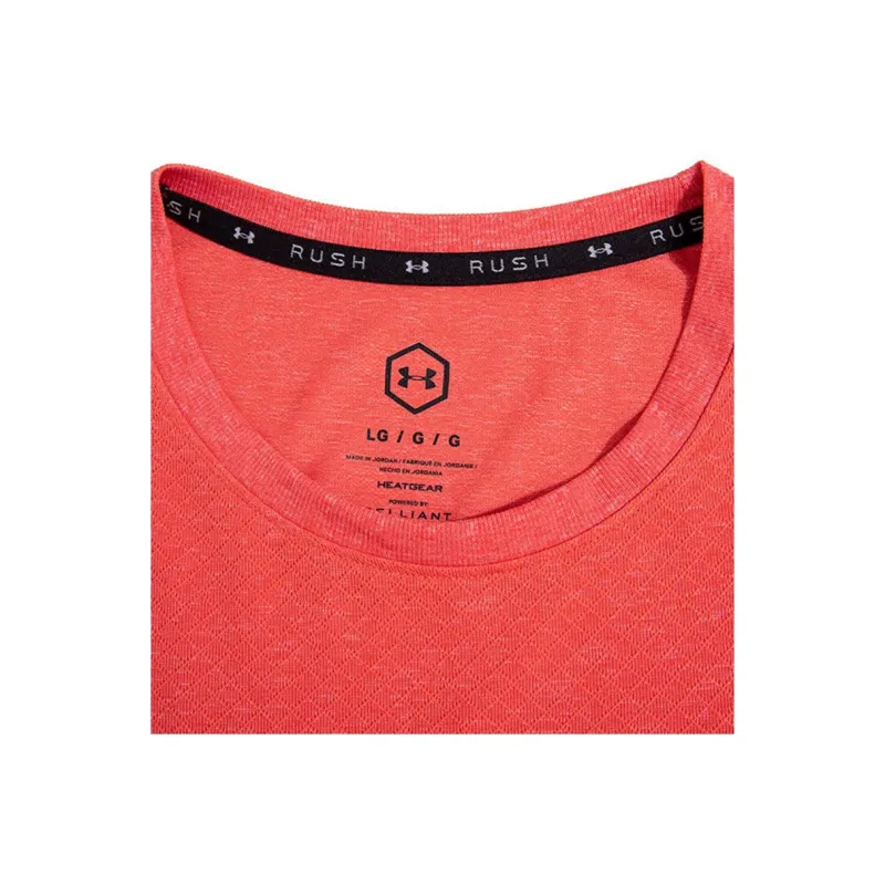 Under Armour Rush T Shirts Men Orange-2