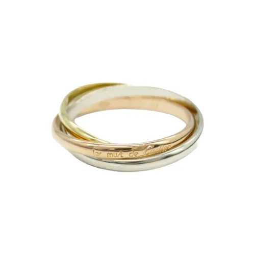 Cartier 2010s 18K Gold Trinity Ring