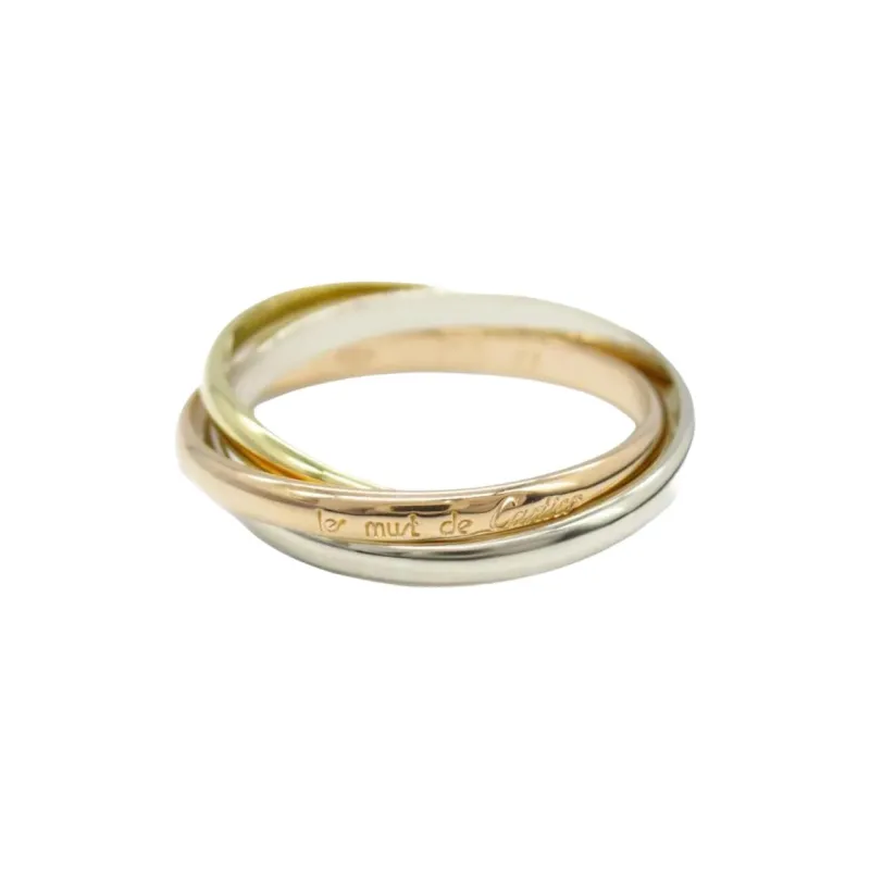 Cartier 2010s 18K Gold Trinity Ring-0
