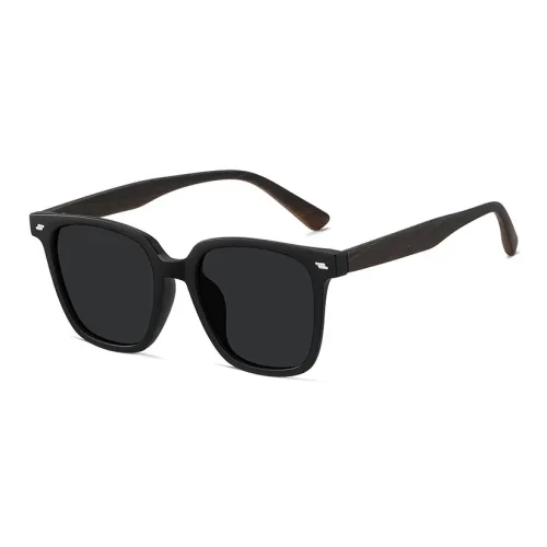 PRETTYALLUSION TR/Memory Plastic Square Sunglasses Unisex
