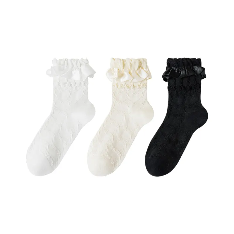 Temooues Mid Calf Socks Women's 3 Pack-0