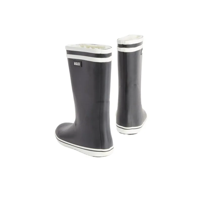 AIGLE MALOUINE FUR 2 Rain Boots Women's Black-2