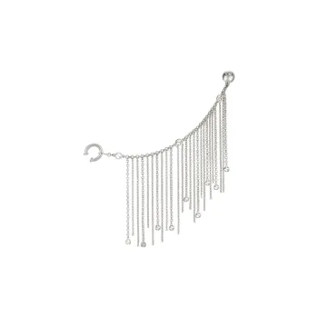 GUCCI Earrings Women's Silver