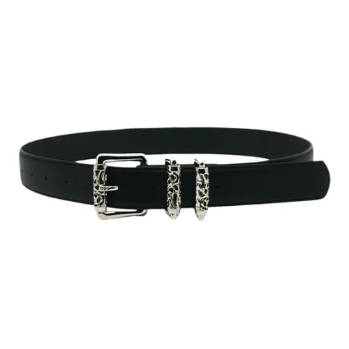 JKEM Cow Split Leather/Alloy Leather Belts Unisex 3.5cm