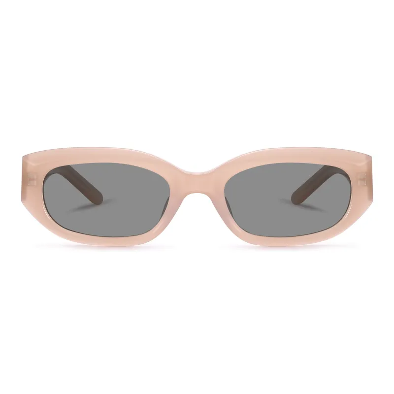 SUYAN Plate Frame Irregular Shape Sunglasses Unisex-6