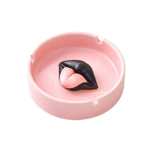 KERPA Creative Lip Ashtray, Home Living Room Tea Table Accessories, Small Storage Ornament, One Size