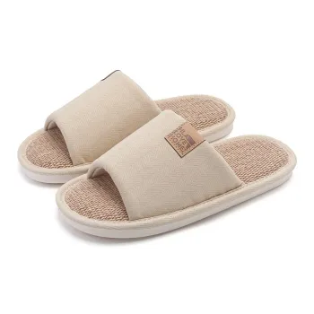 HLA All Season Soft Sole Home Slip Resistant Quiet Indoor Slippers Couple's