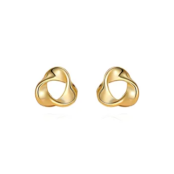 PIARA Stud Earrings Women's Gold