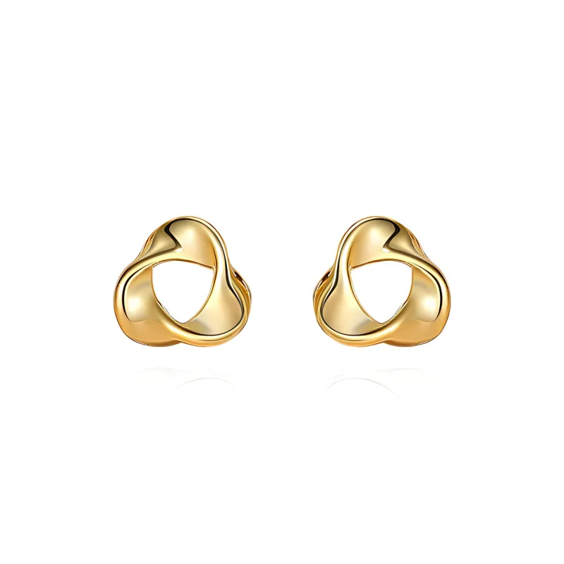 PIARA Stud Earrings Women's Gold-0
