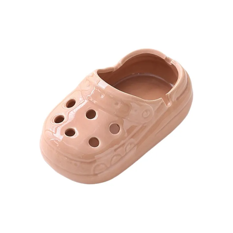 KERPA Creative Clogs Styling Ashtray, Home Living Room Tea Table Accessories, Small Storage Ornament, One Size-8