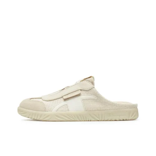 Champion Slip Resistant Closed Toe Slippers Women's Caramel Rice/Milk White