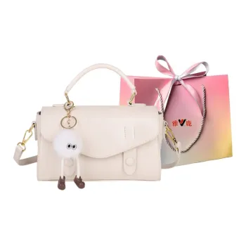 Yalu PU Handbag, Shoulder Bag, Crossbody Bag Women's Off White/coffee/red/black