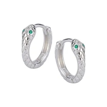 QUIET LOVE Sterling Silver Stud Earrings Unisex