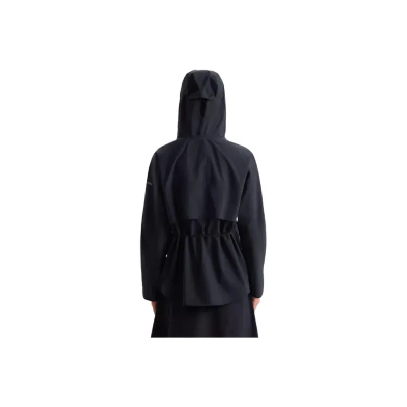 Columbia Transit SS25 Hiking Waterproof And Warm Windbreaker Jacket Women's Black-3