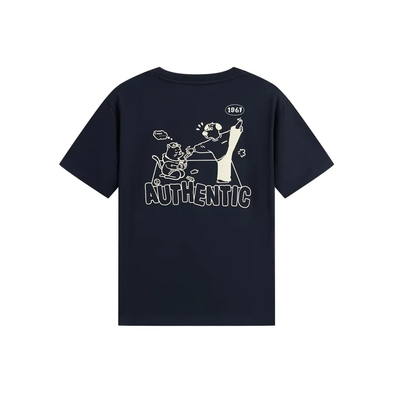 Kappa PLAYER T Shirt Unisex Black-1