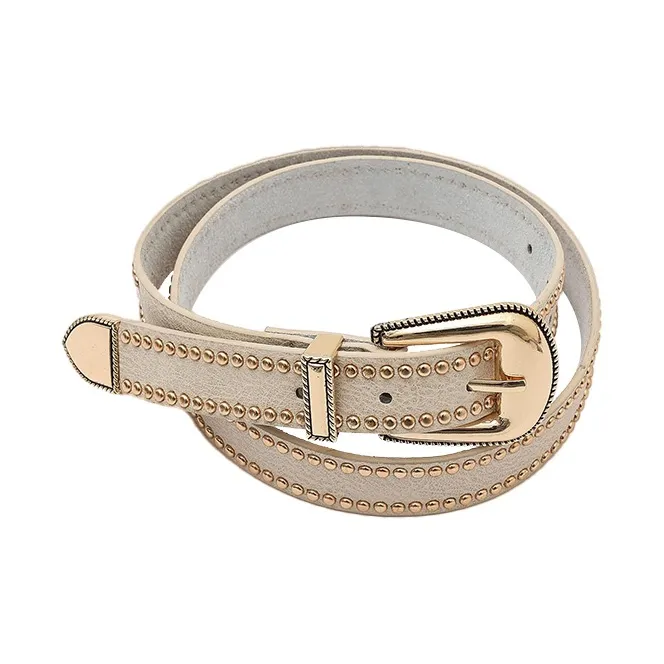 JKEM PU Leather/Alloy Leather Belts Women's 3cm-6