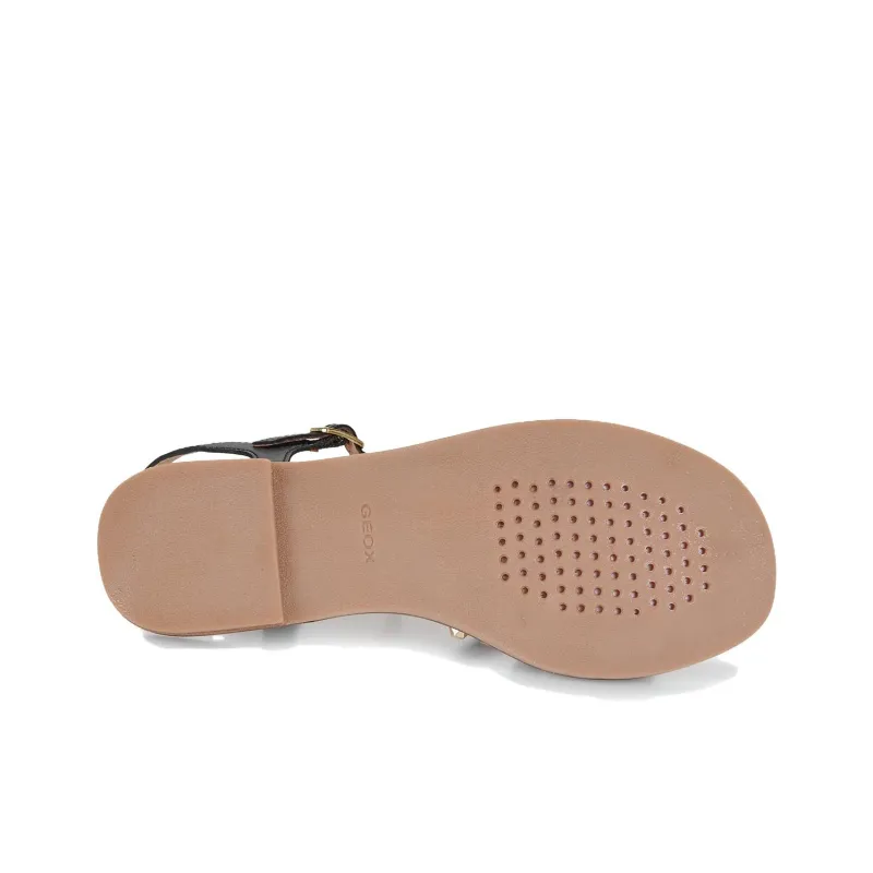 GEOX One Strap Sandals Women's Black-5