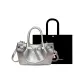 Silver+Shopping Bag