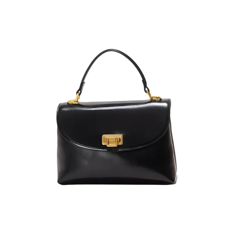 PAYOT Microfiber Synthetic Leather Handbag Regular Women's Burgundy/Coffee/Brown/Black-7