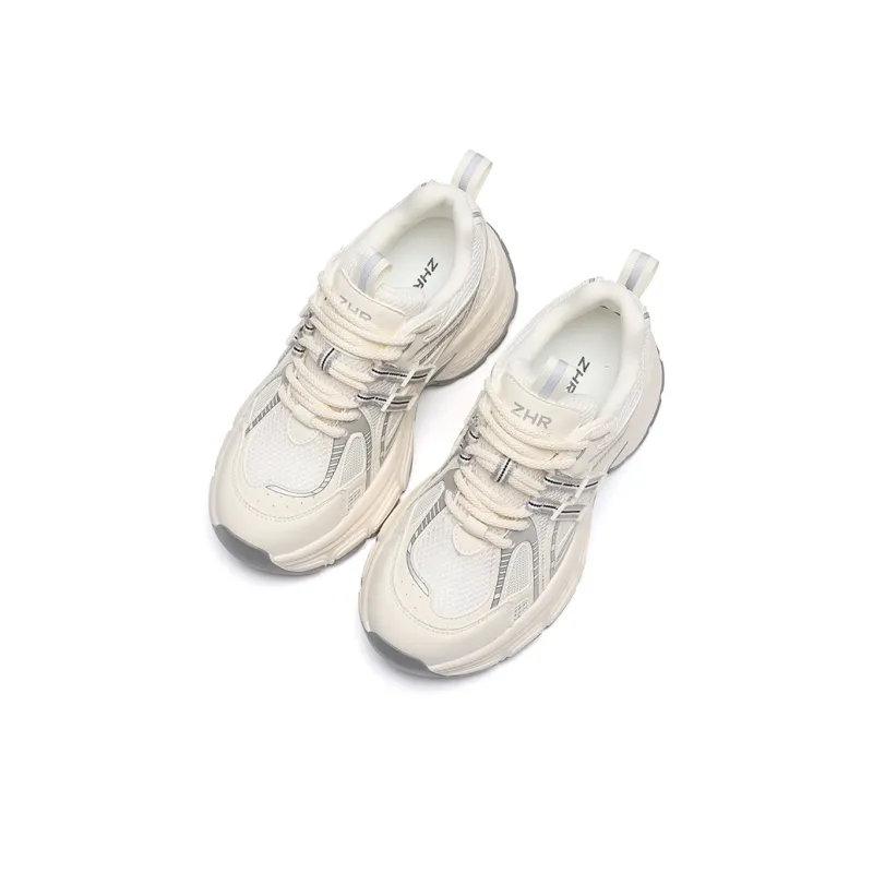 ZHR Whale Shoes Wear resistant And Lightweight Low Top Chunky Sneakers Women's-1