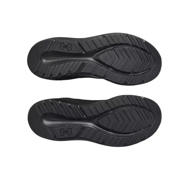 Under Armour Slip Resistant Breathable Low Top Running Shoes Men's Black-4