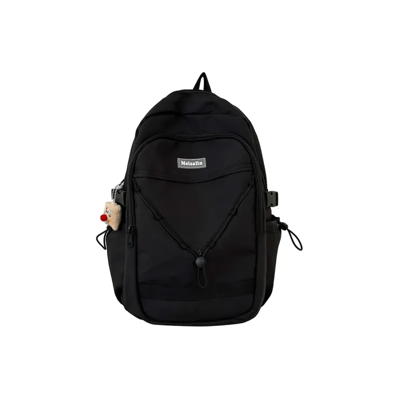 Deli Bear Nylon Backpack Unisex Khaki, Blue, White, Black-15