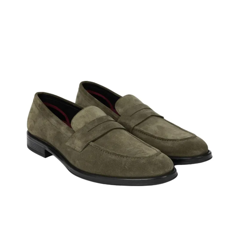 Paul Smith Pierce Casual Shoes Men's Khaki Green-2