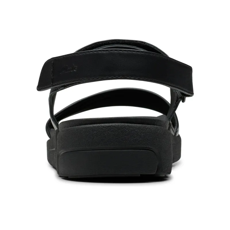 Clarks Beach Sandals Women's Black-3